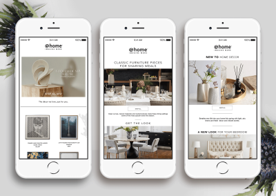 @home | Omni Channel CX & UX Designs