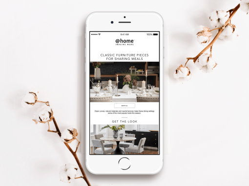 @home –  Décor for the dining table | Omnichannel – Experience Design
