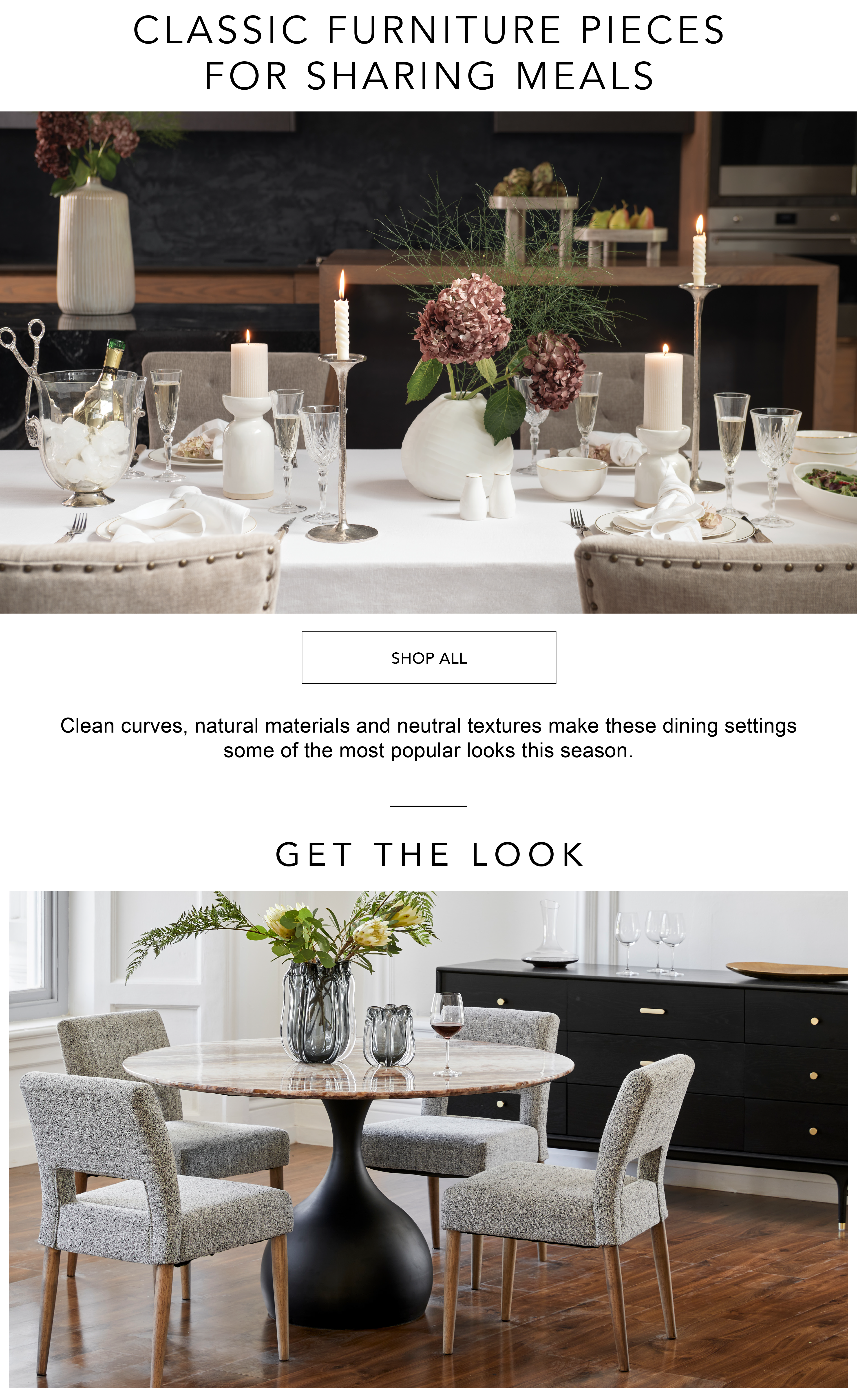 01 @home - Décor for the dining table