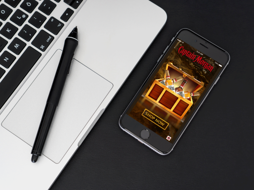 Captain Morgan | Advertising Experience Design  – Interaction Design