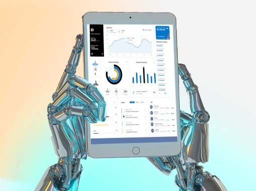 Glacier by Sanlam | Dashboard Design